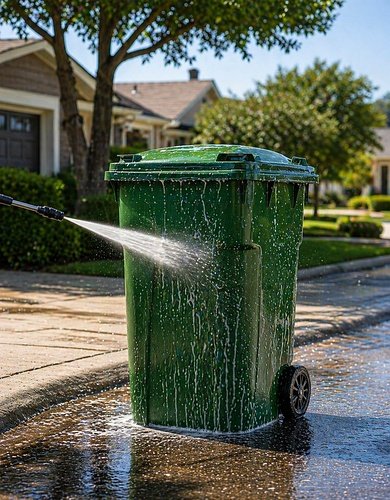 bin cleaning card